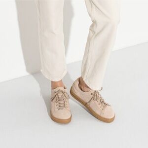 Birkenstock Bend Low Pink Clay 40 Women's 9 Suede Casual Sneakers